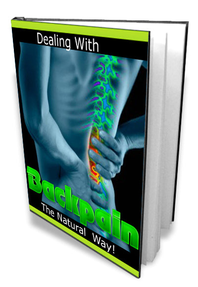Dealing with your back pain the natural way