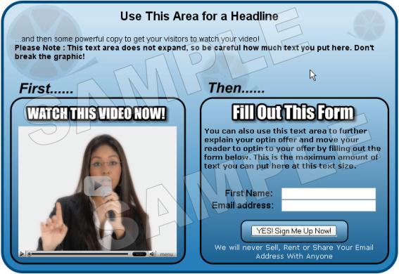 35 Stunning Video Squeeze Templates | Private Label Rights