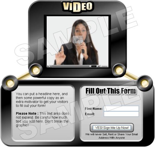 35 Stunning Video Squeeze Templates | Private Label Rights