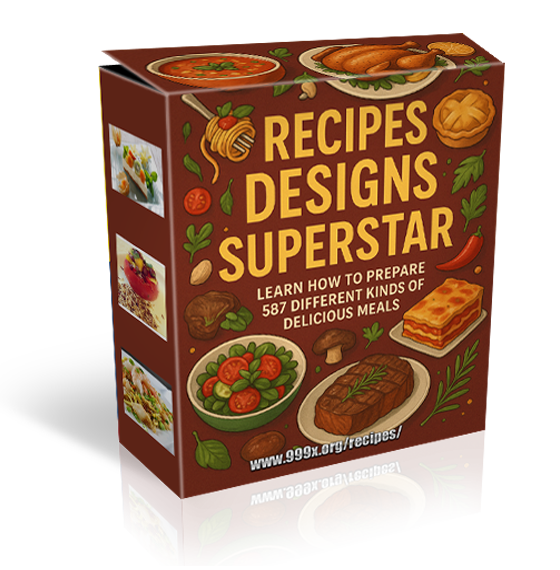 587 Delicious Recipes Design!