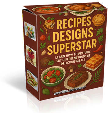 587 Delicious Recipes Design!