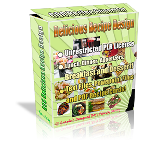 587 Delicious Recipes Design!