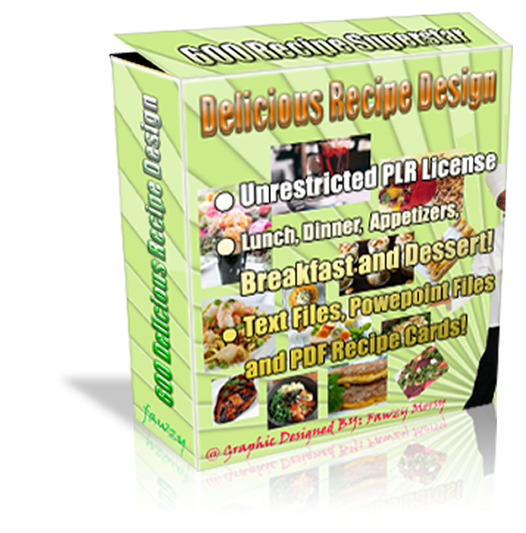 587 Delicious Recipes Design!