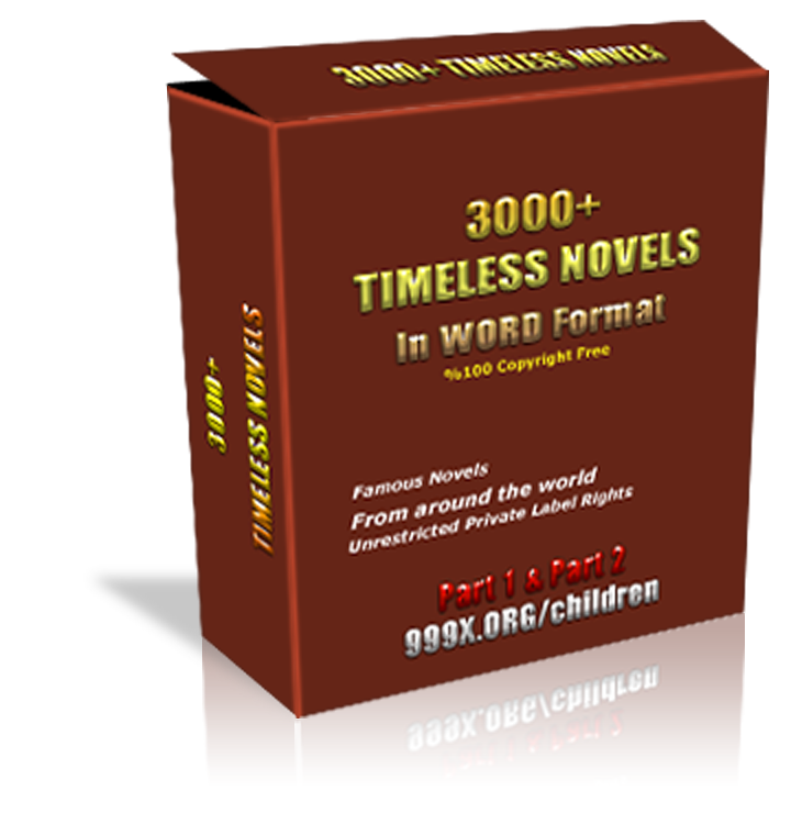 3000 Timeless Novels Superstar In Word Format. Unrestricted PLR License.