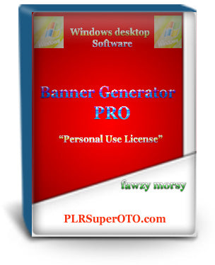 Banner Generator Pro | Personal Use License