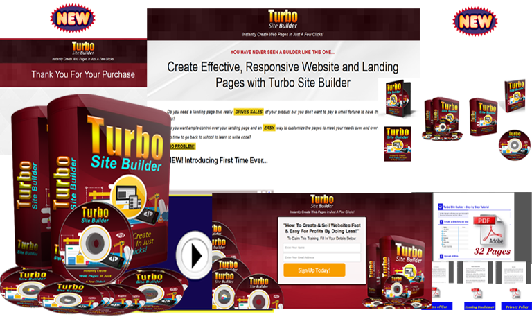 Turbo Site Builder Software | Reseller Package